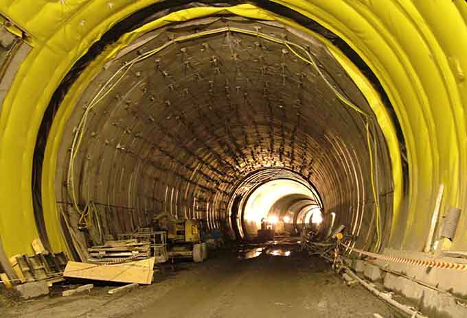 Waterproof Membrane Tunnel