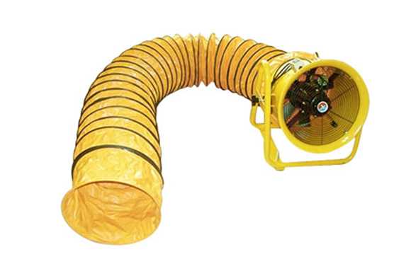 flexible duct and vent fan