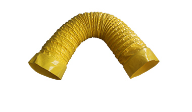 Elbow semi rigid duct